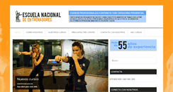 Desktop Screenshot of escuela-nacional.com