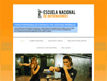 Tablet Screenshot of escuela-nacional.com